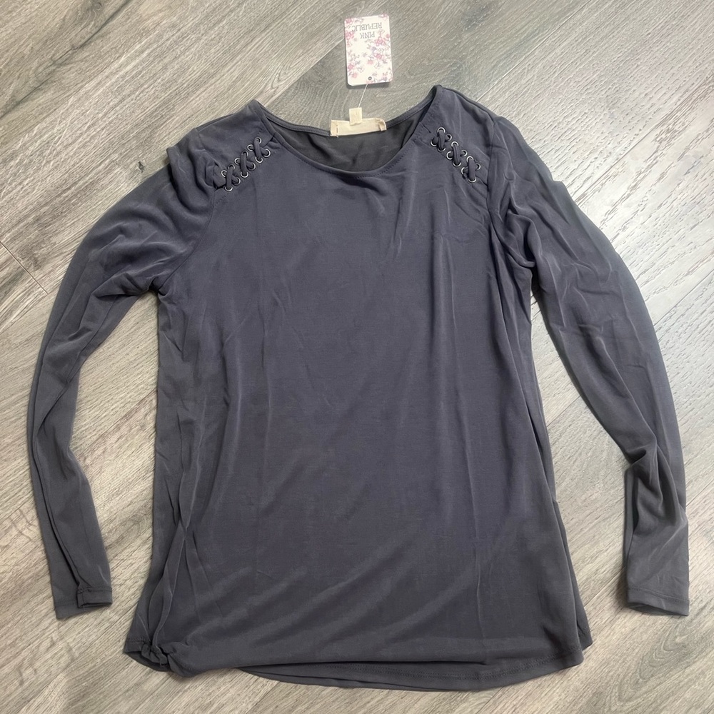 Pink Republic Junior Large Long Sleeve Top NWT